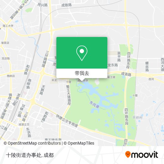十陵街道办事处地图