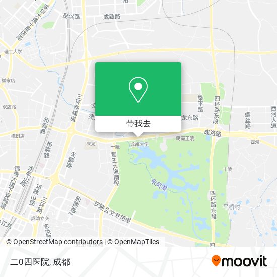 二0四医院地图