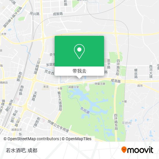 若水酒吧地图