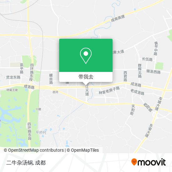二牛杂汤锅地图