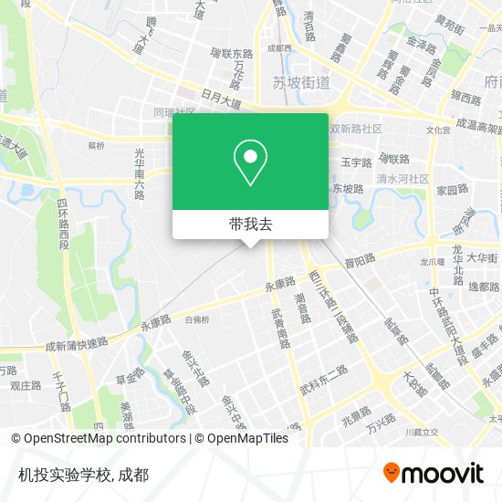 机投实验学校地图