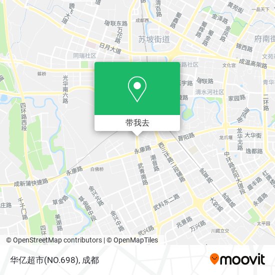 华亿超市(NO.698)地图