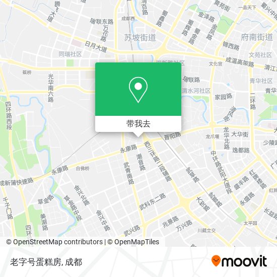 老字号蛋糕房地图