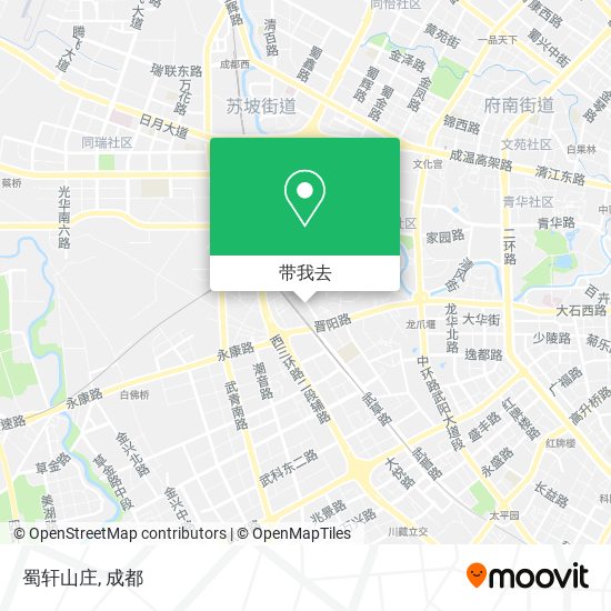 蜀轩山庄地图