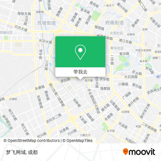 梦飞网城地图