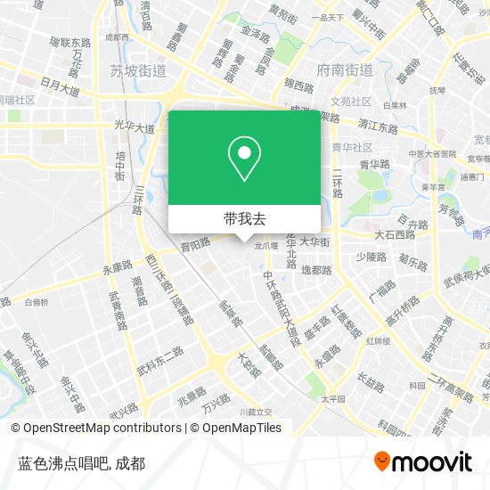 蓝色沸点唱吧地图