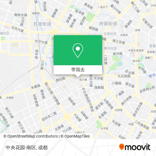 中央花园-南区地图