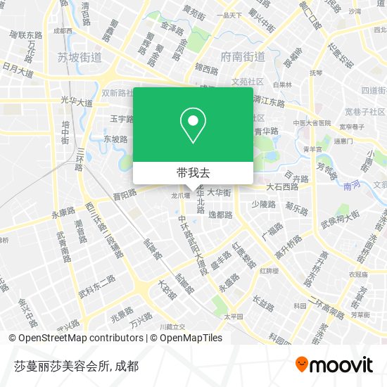 莎蔓丽莎美容会所地图