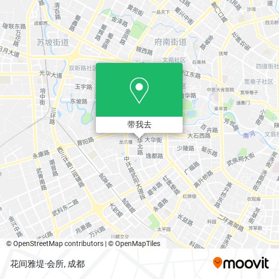 花间雅堤·会所地图
