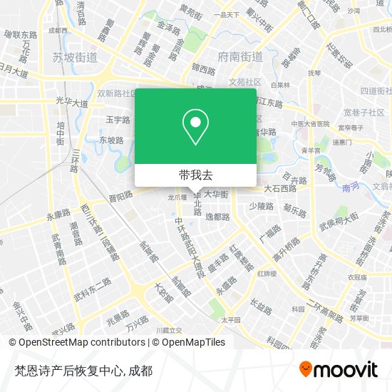 梵恩诗产后恢复中心地图