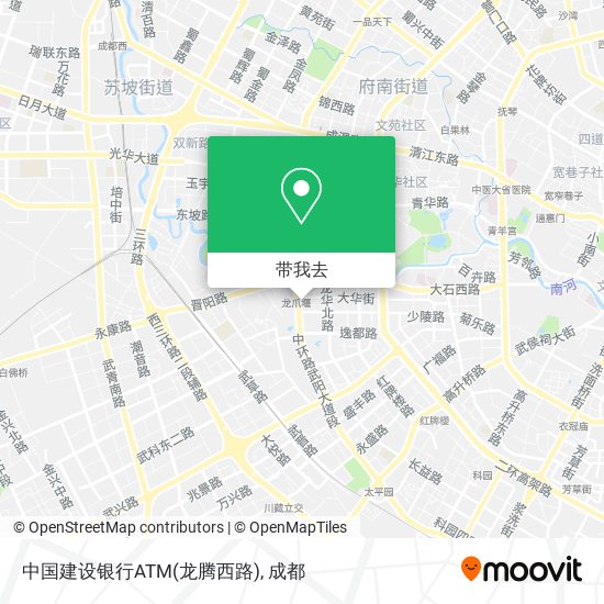 中国建设银行ATM(龙腾西路)地图