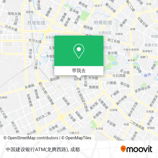 中国建设银行ATM(龙腾西路)地图