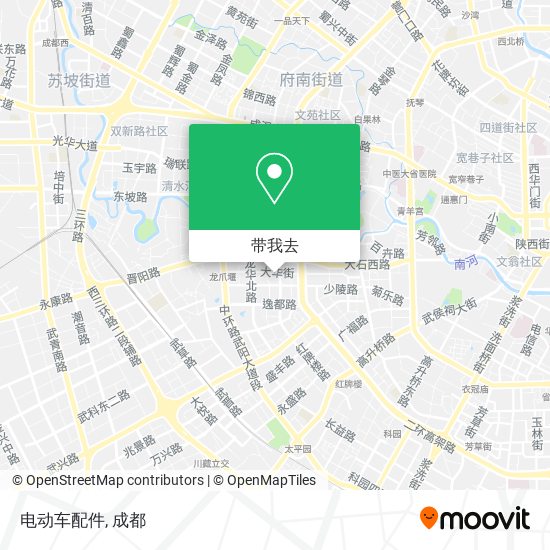 电动车配件地图