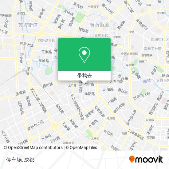 停车场地图