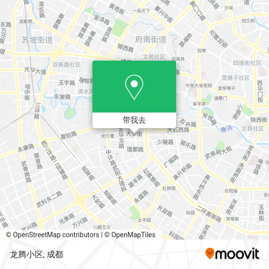 龙腾小区地图