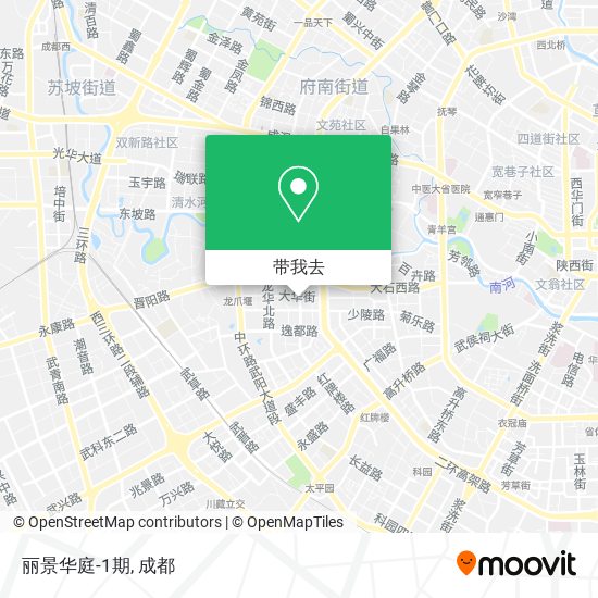 丽景华庭-1期地图