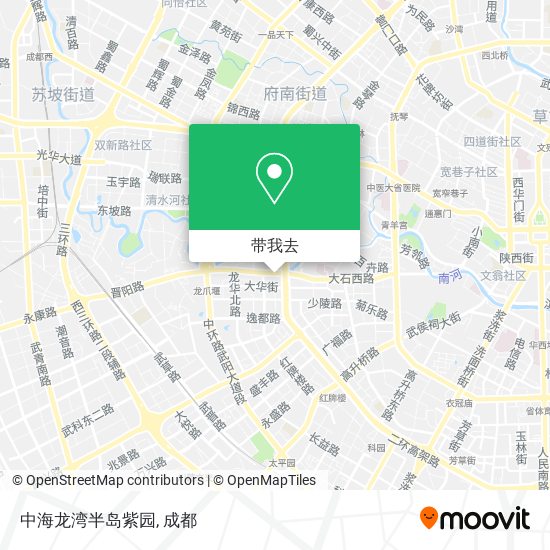 中海龙湾半岛紫园地图