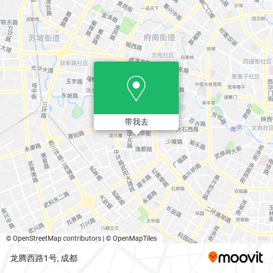 龙腾西路1号地图