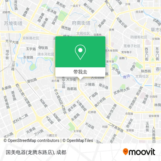国美电器(龙腾东路店)地图