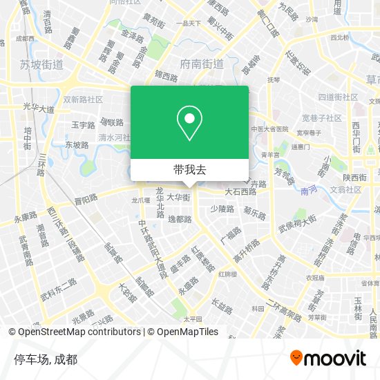 停车场地图