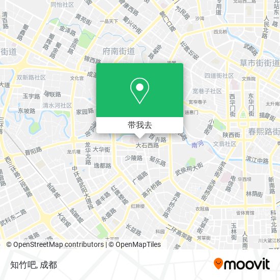 知竹吧地图