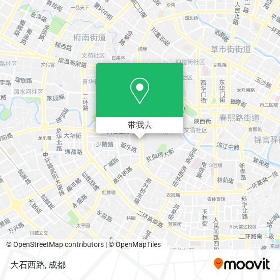 大石西路地图
