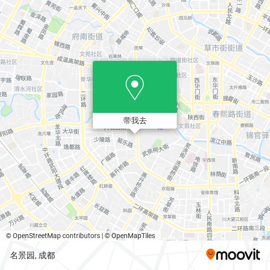 名景园地图