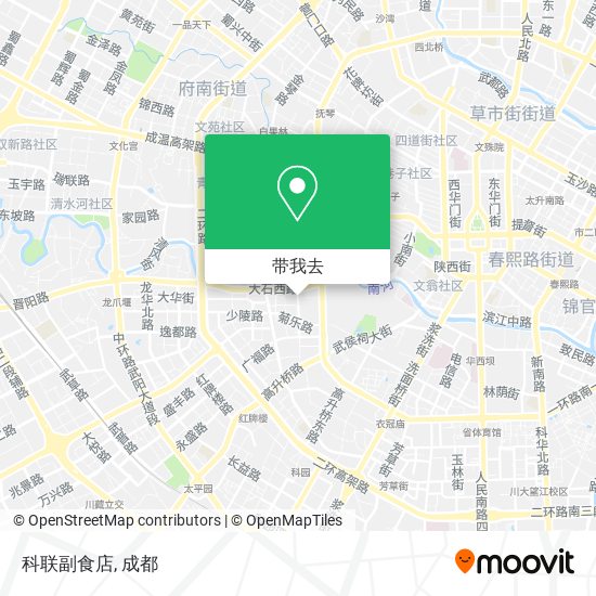 科联副食店地图