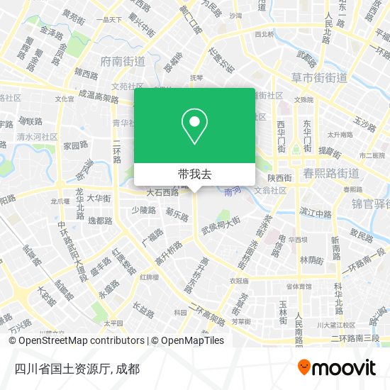 四川省国土资源厅地图
