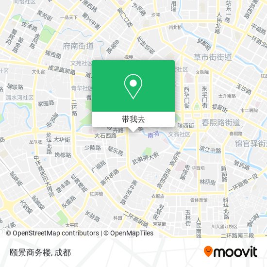 颐景商务楼地图