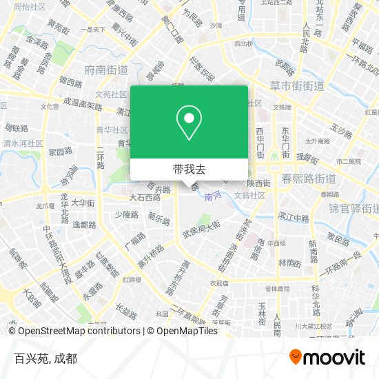 百兴苑地图