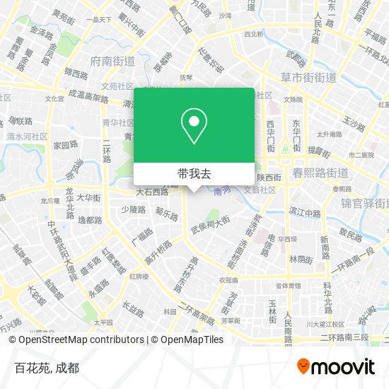 百花苑地图