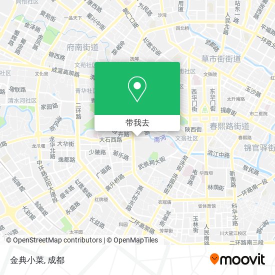 金典小菜地图