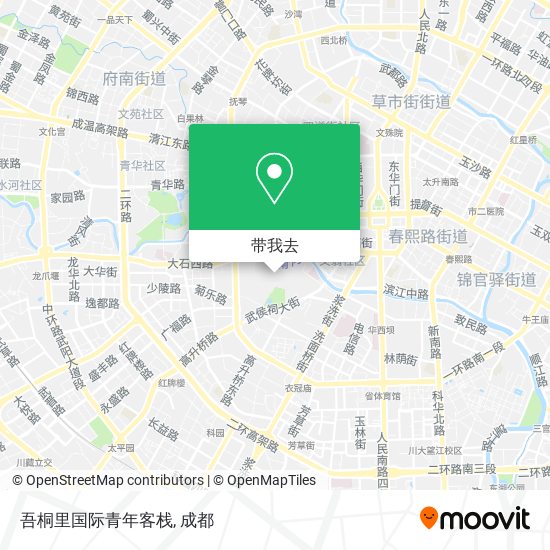 吾桐里国际青年客栈地图