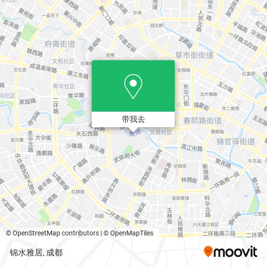 锦水雅居地图