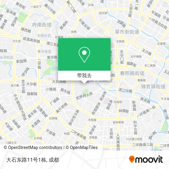 大石东路11号1栋地图