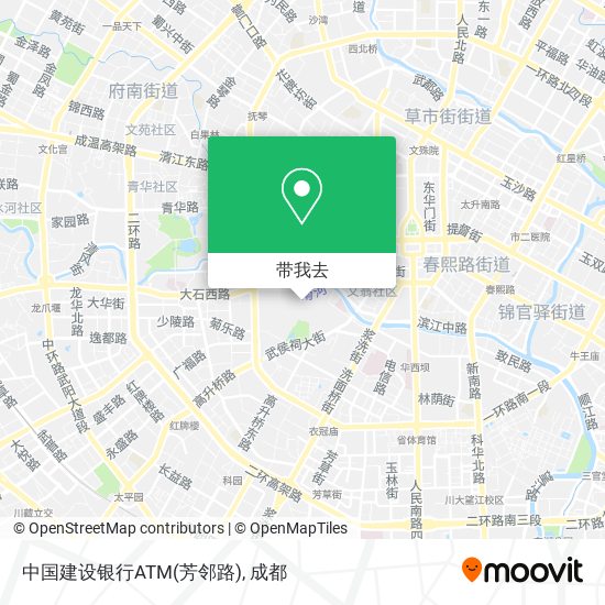 中国建设银行ATM(芳邻路)地图