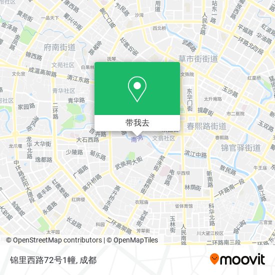 锦里西路72号1幢地图