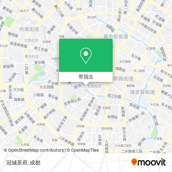 冠城茶府地图