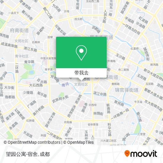 望园公寓-宿舍地图