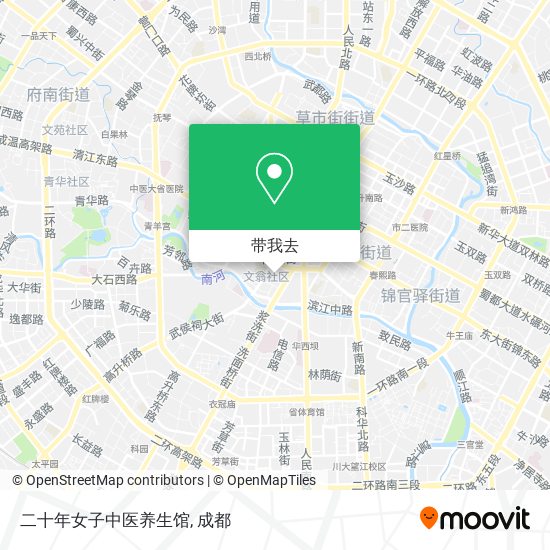 二十年女子中医养生馆地图
