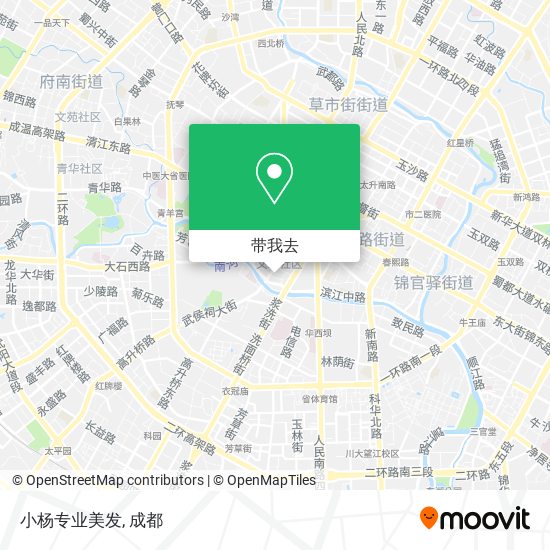 小杨专业美发地图