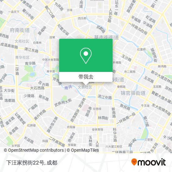 下汪家拐街22号地图