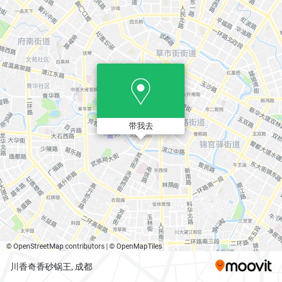 川香奇香砂锅王地图