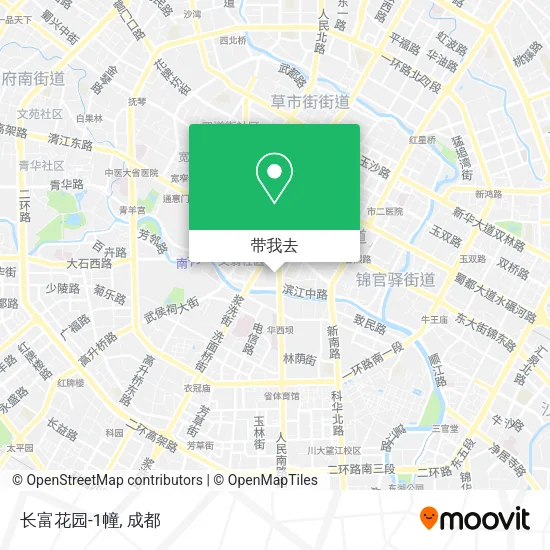 长富花园-1幢地图