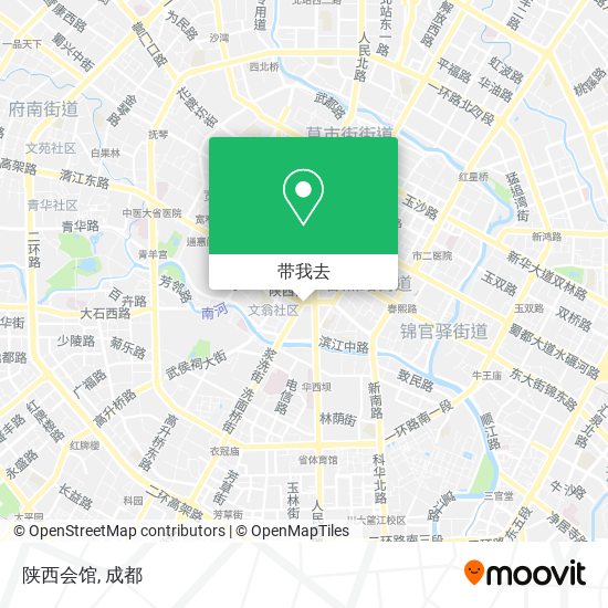 陕西会馆地图