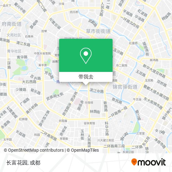 长富花园地图