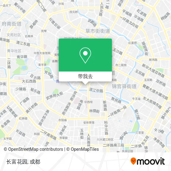 长富花园地图