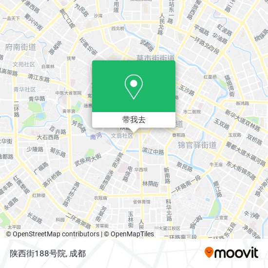 陕西街188号院地图