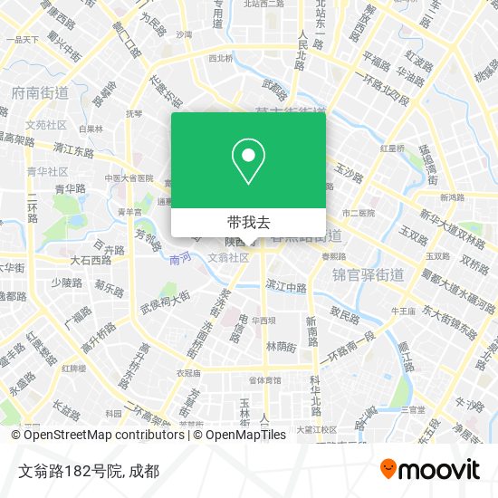 文翁路182号院地图
